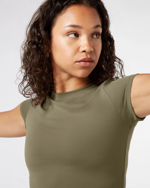 Short Sleeve Top - Willow Green