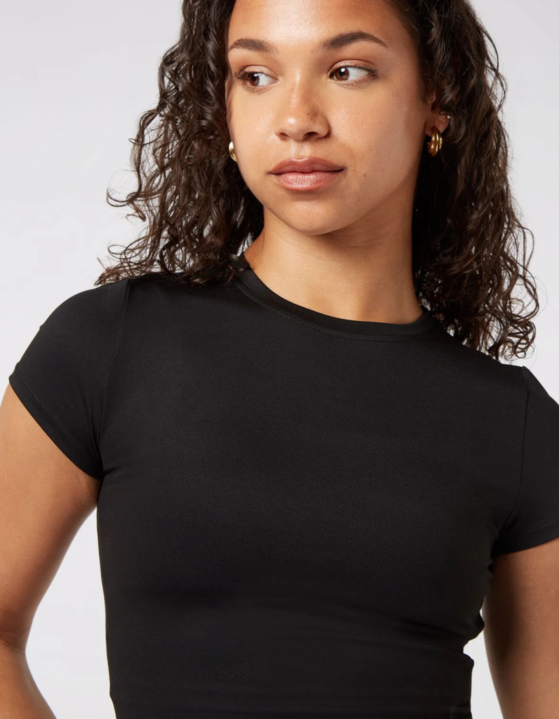 Short Sleeve Top - MidNight Black