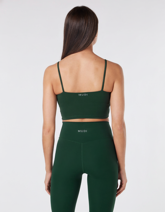 Sports Bra - Botanic Green