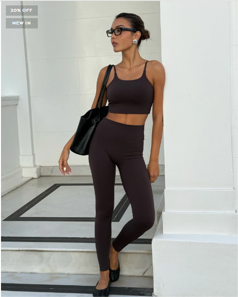 Legging - Espresso Brown